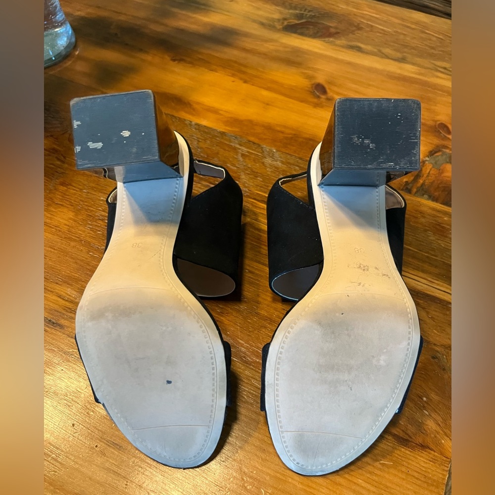 H&M black sling-back shoe - Picture 7 of 7
